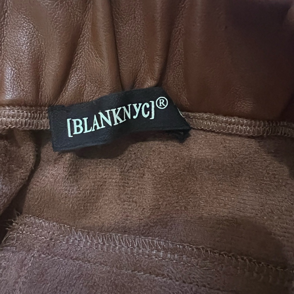Pleather pants